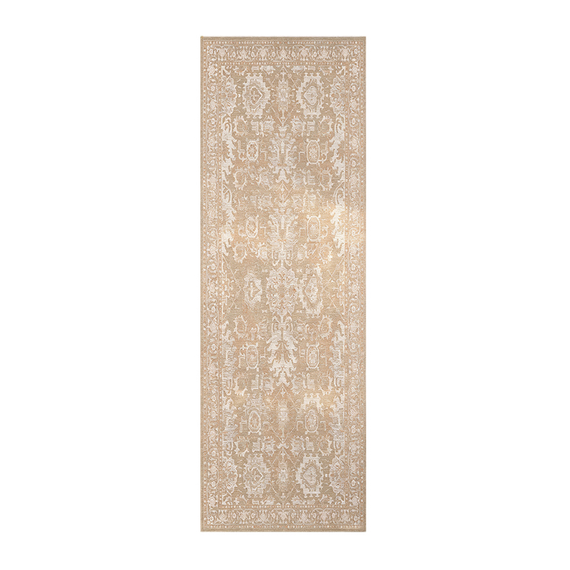 Neutral Traditional Runner Rug