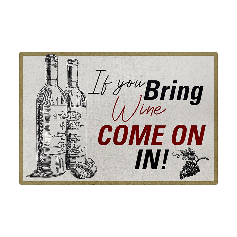 Food and Beverage Themed Commercial Welcome Mats