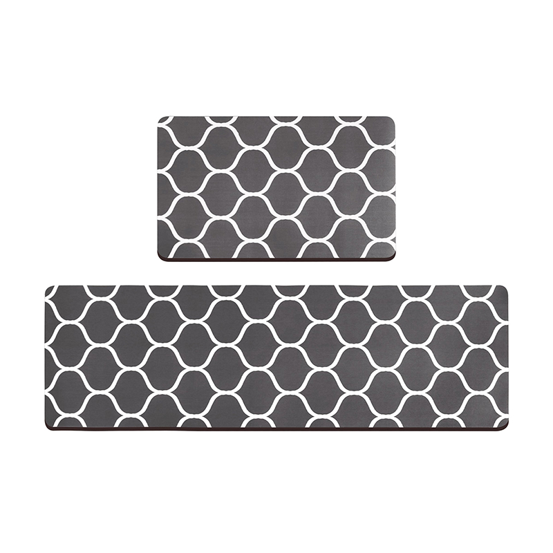 Geometric Pattern Commercial Kitchen Floor Mats