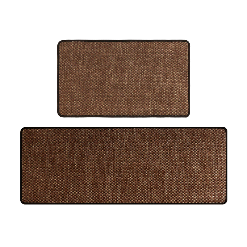 Solid Color Textured Commercial Kitchen Floor Mats