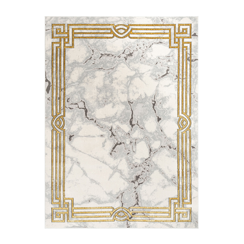 Art Deco Marble Style Area Rug
