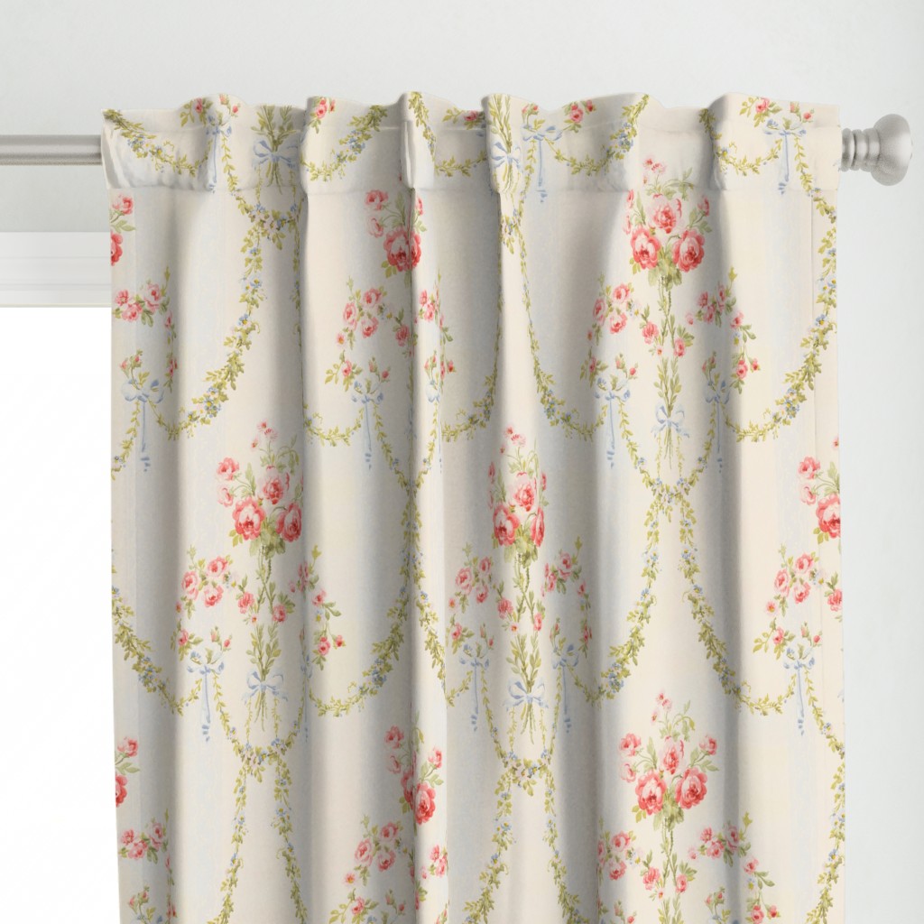 Commercial Floral Pattern Printed Curtains