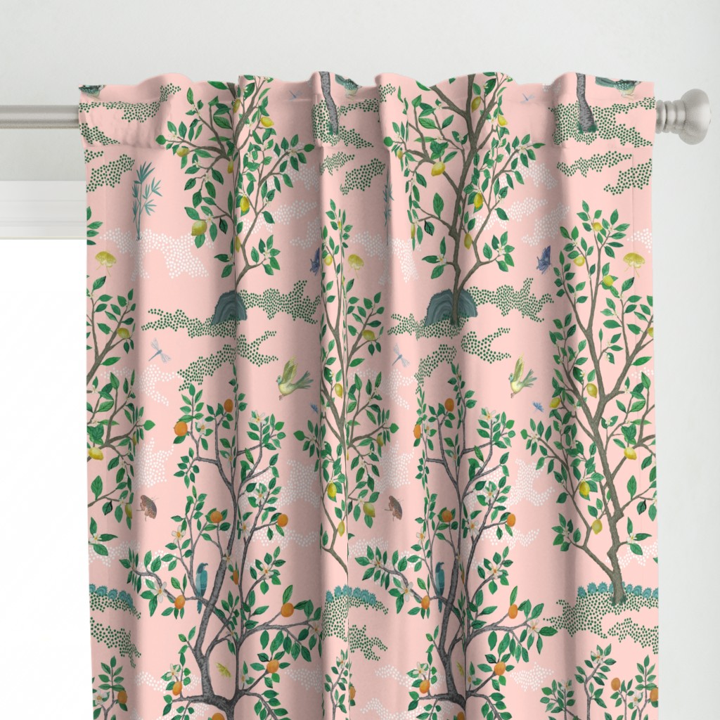 Commercial Floral Pattern Printed Curtains