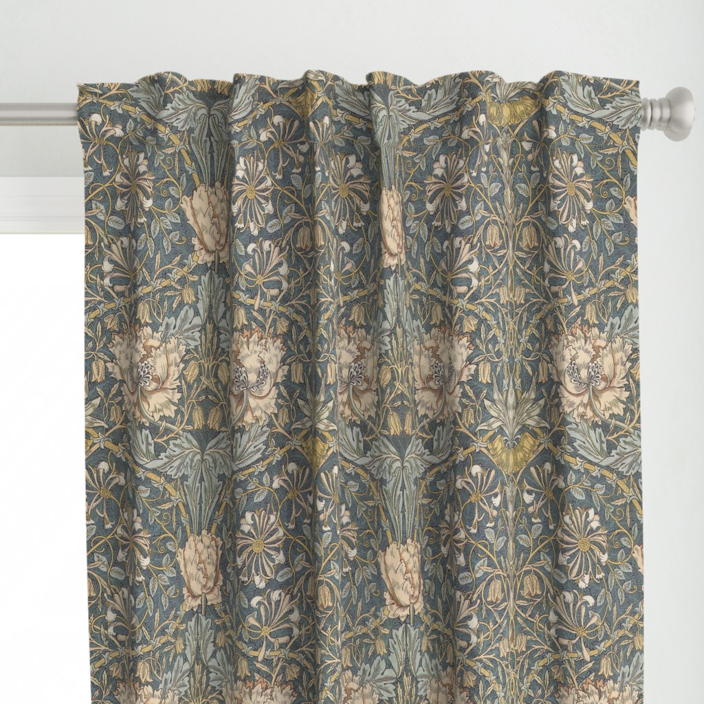 Commercial Floral Pattern Printed Curtains
