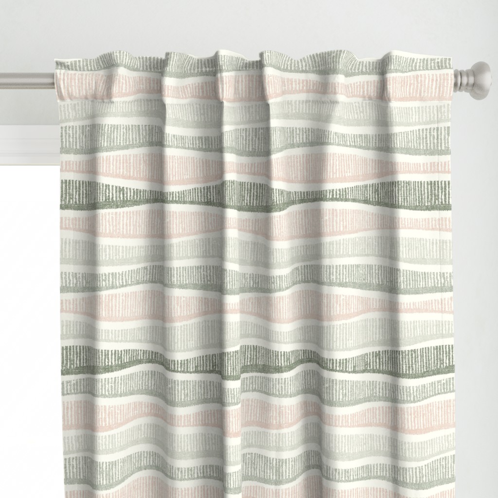Commercial Vertical Pattern Printed Curtains