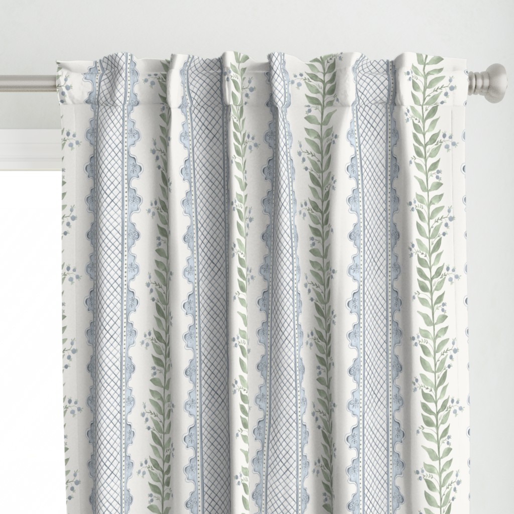 Commercial Vertical Pattern Printed Curtains