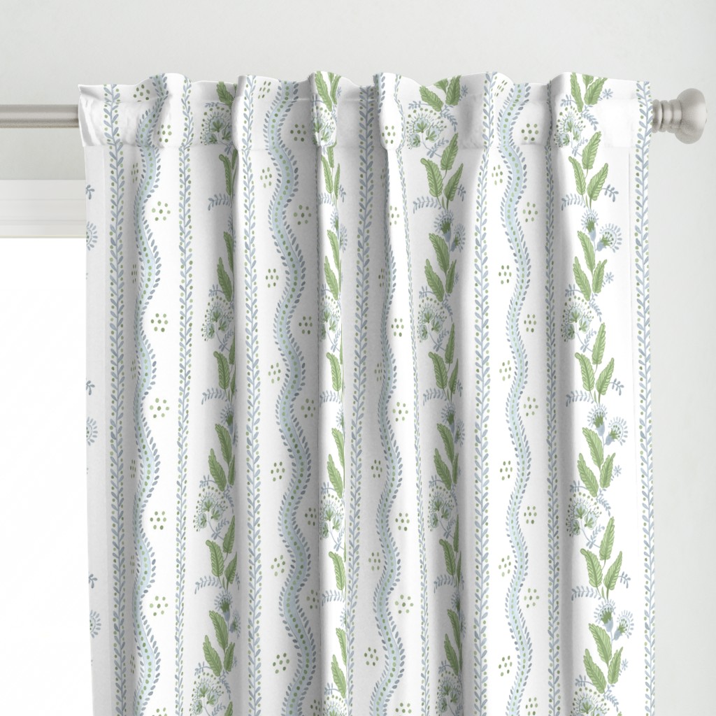 Commercial Vertical Pattern Printed Curtains