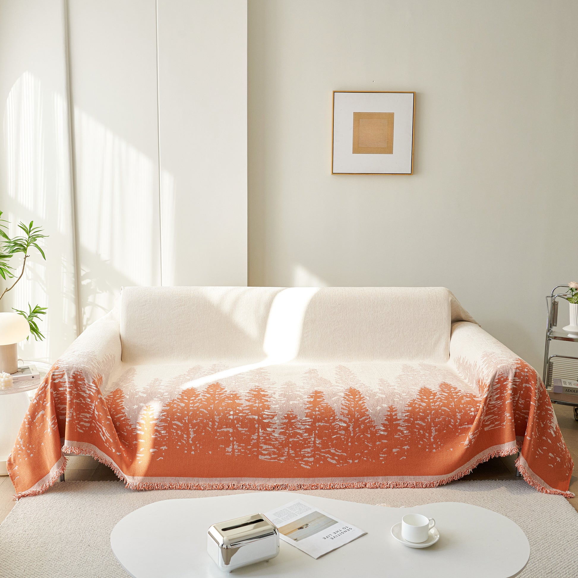 Woodland Forest Pattern Sofa Throw Covers