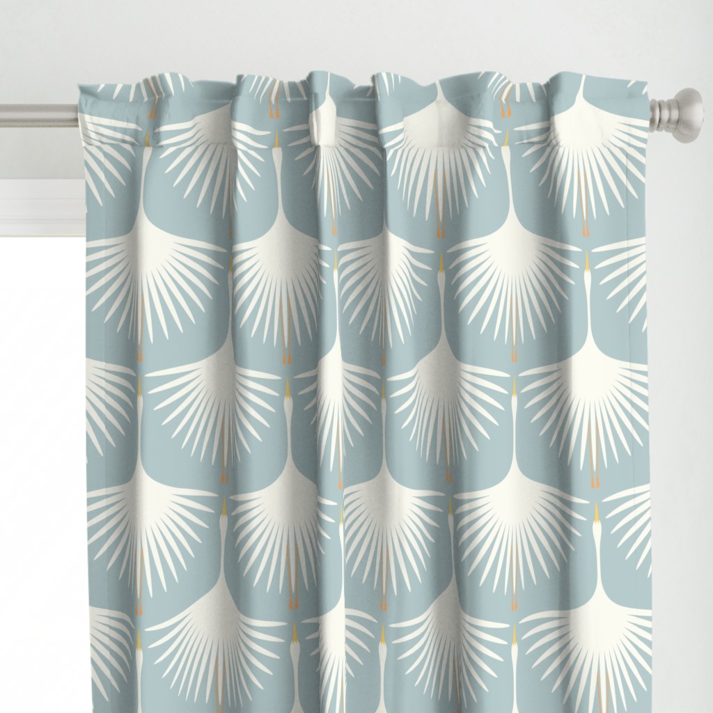 Art Deco Pattern Printed Curtains
