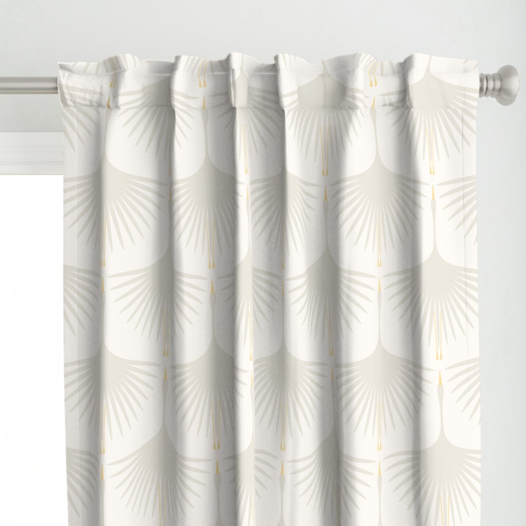 Art Deco Pattern Printed Curtains
