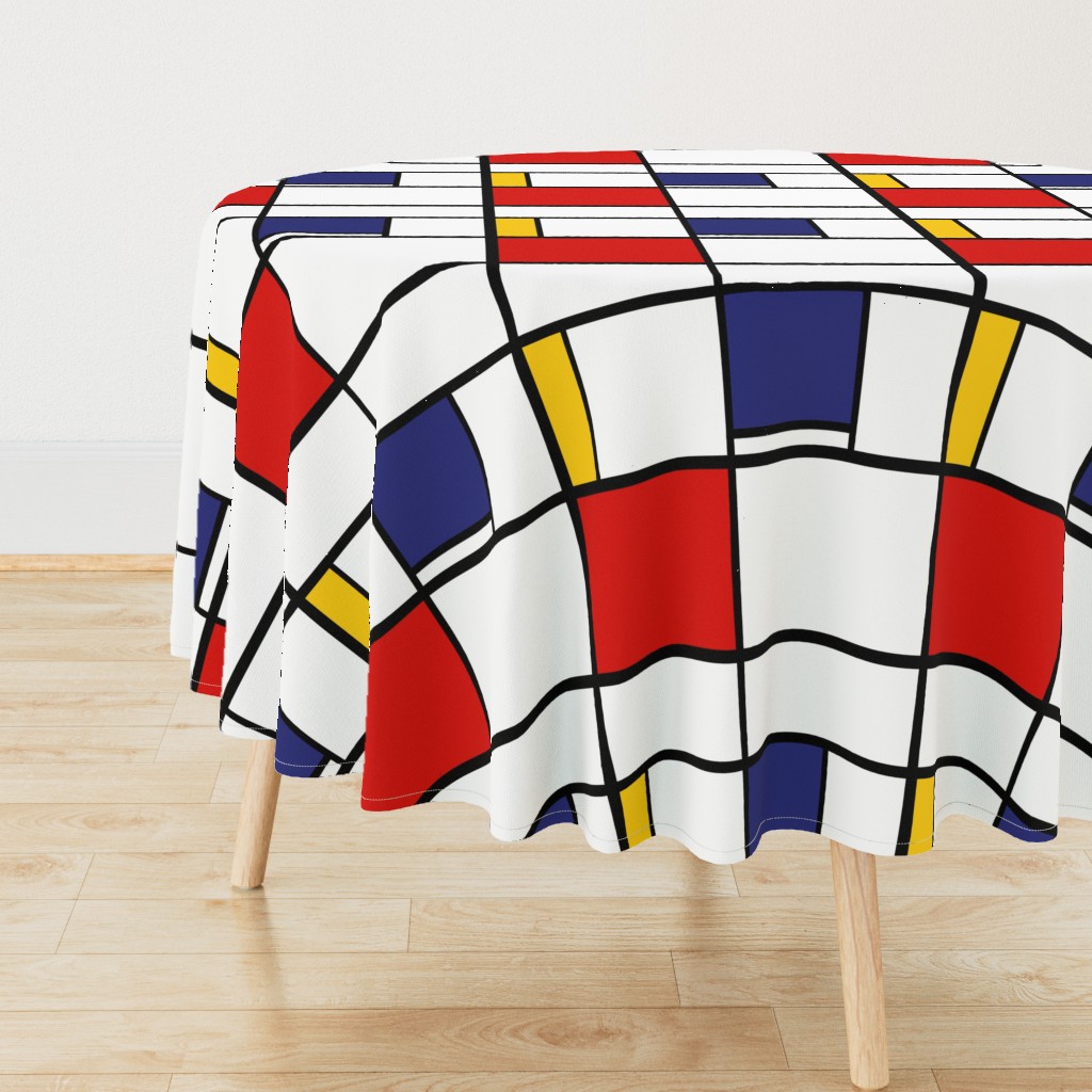 Geometric Plaid Striped Printed Commercial Tablecloths