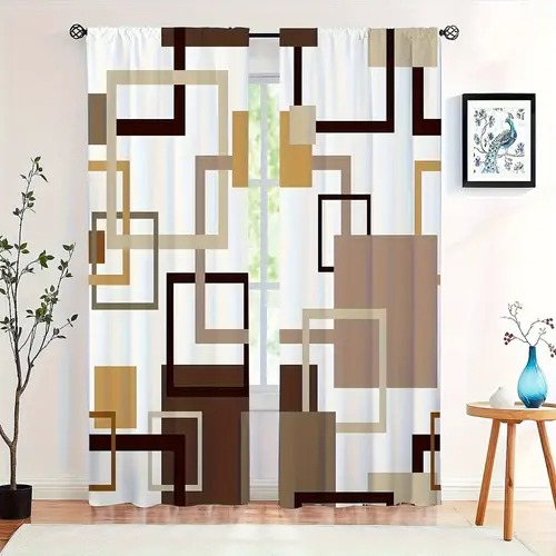 Multi-Style Pattern Printed Curtains