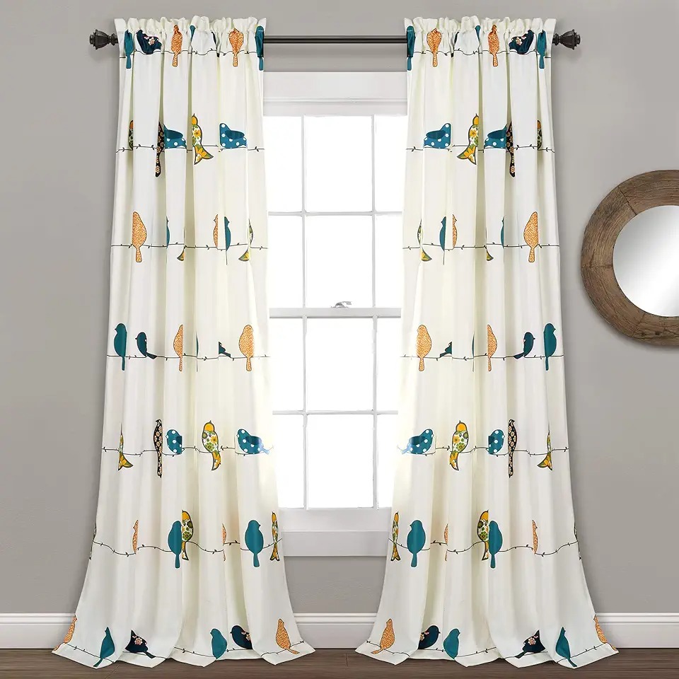 Multi-Style Pattern Printed Curtains