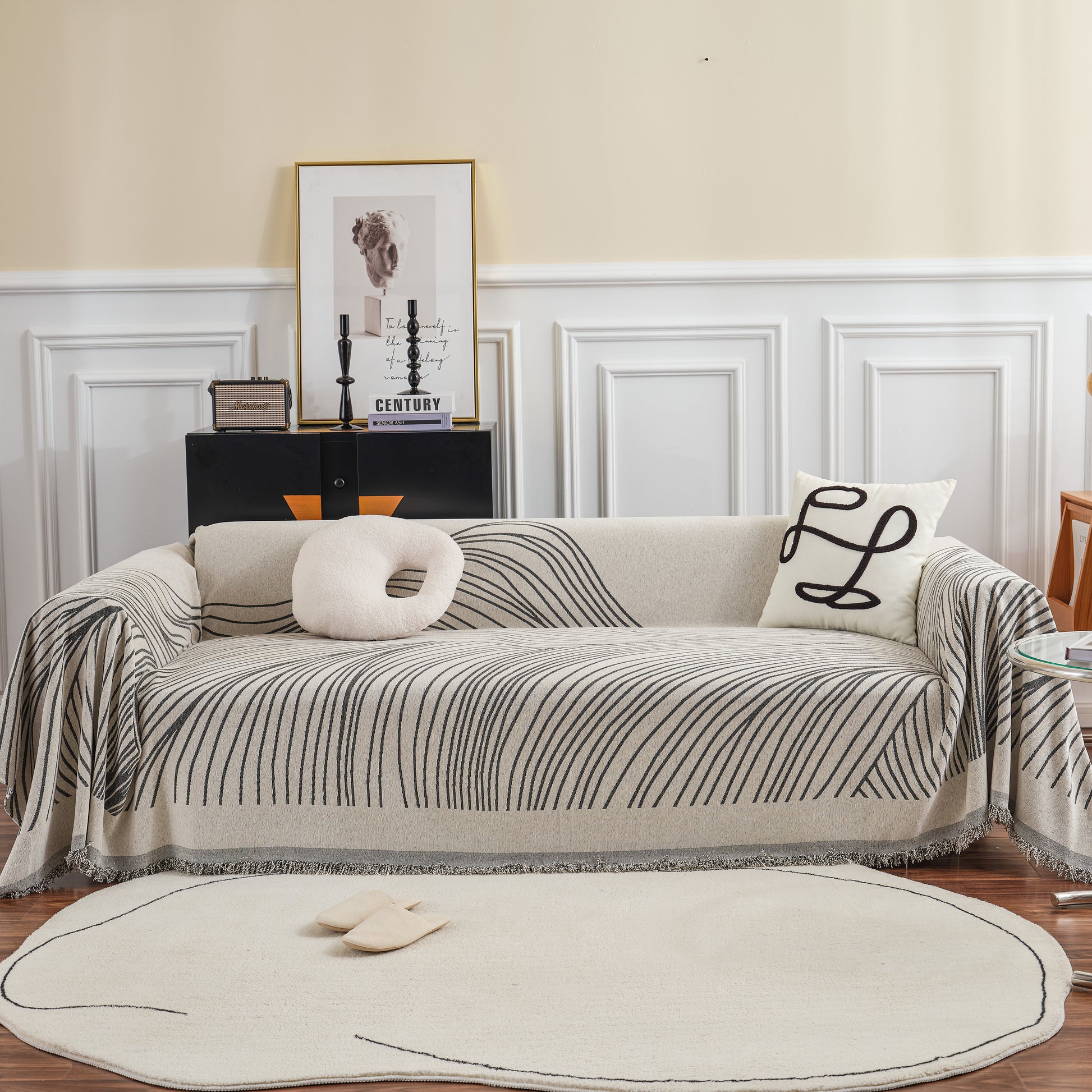 Modern Abstract Pattern Sofa Throw Covers
