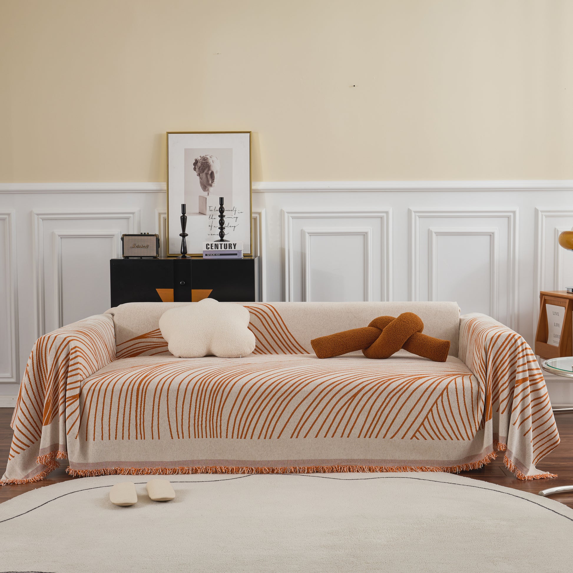 Modern Abstract Pattern Sofa Throw Covers