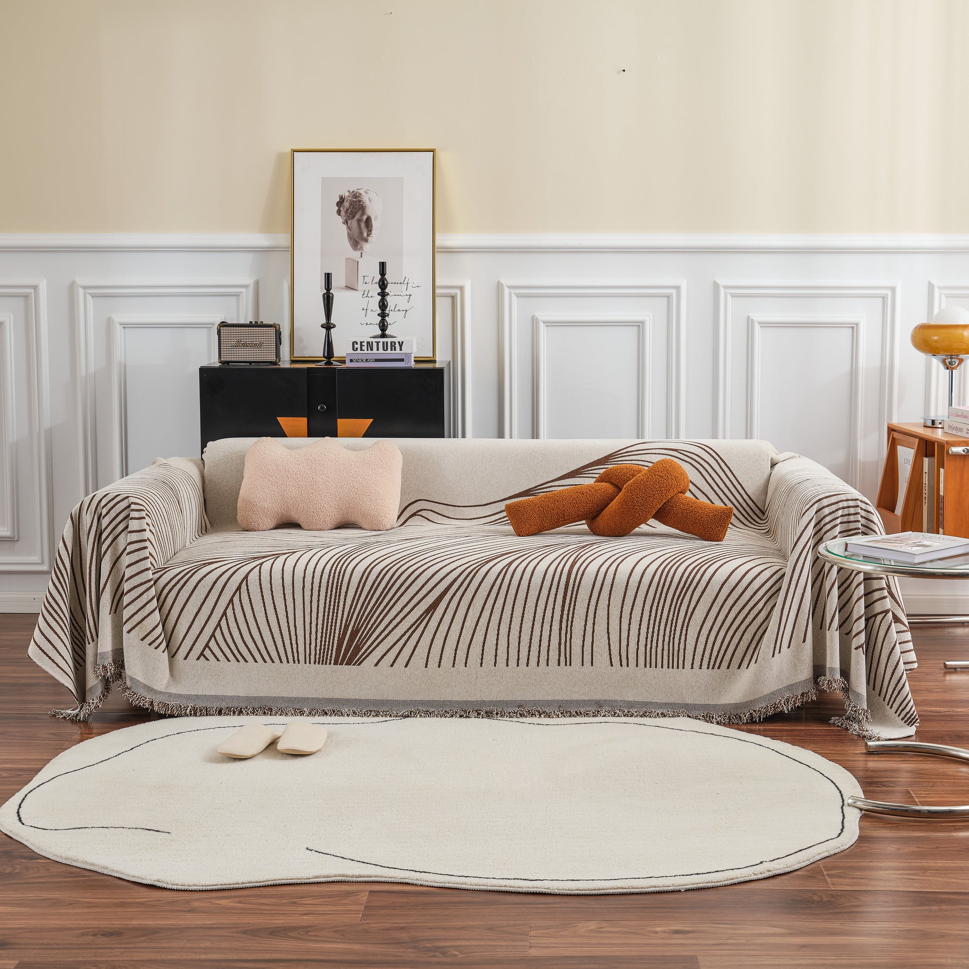 Modern Abstract Pattern Sofa Throw Covers