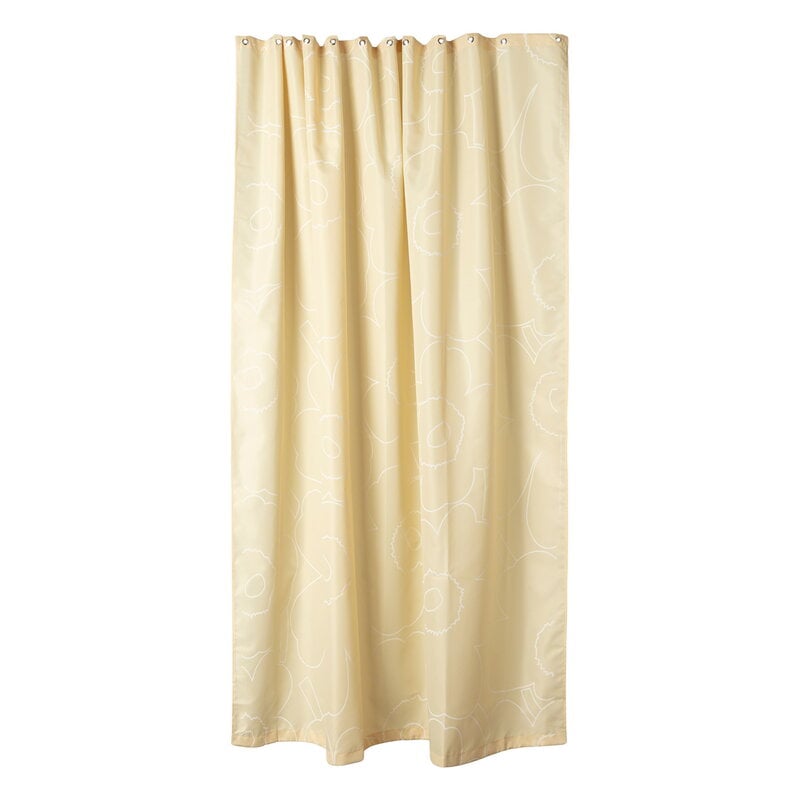 Nordic Poppy Floral Printed Commercial Shower Curtains