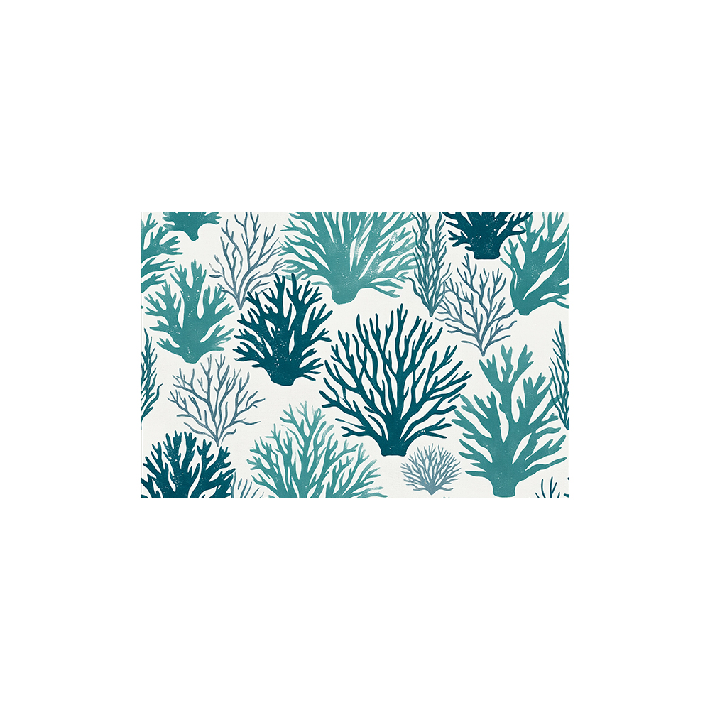 Animal & Plant Printed Bathroom Coil Mats